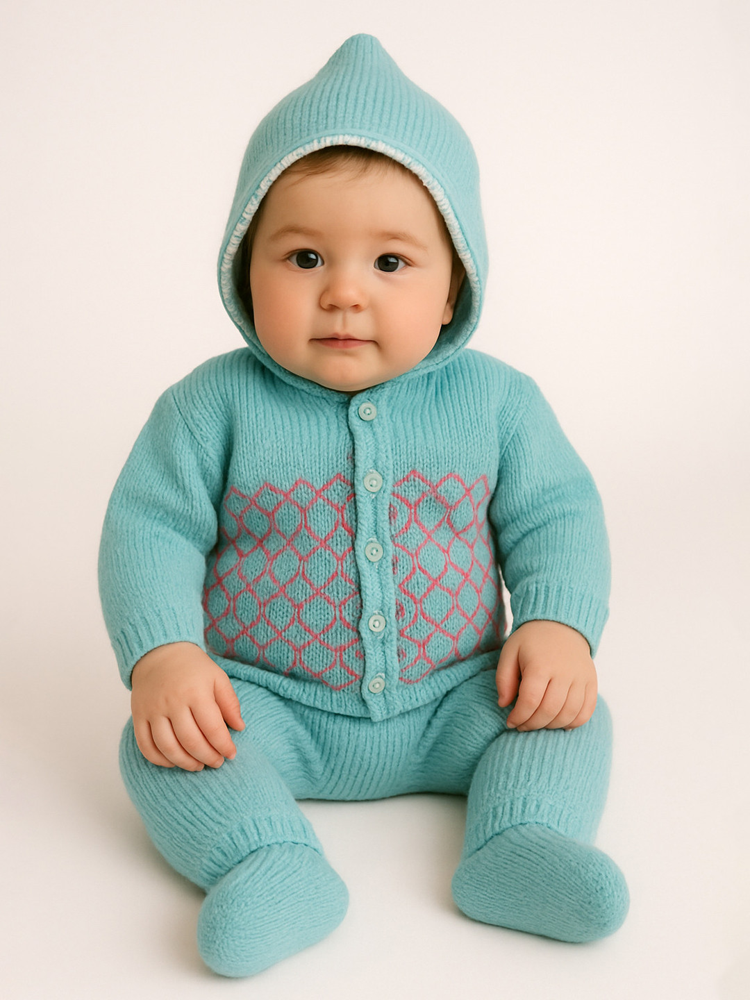 LeafBird Kids Woven Design Baby Apparel Gift Set