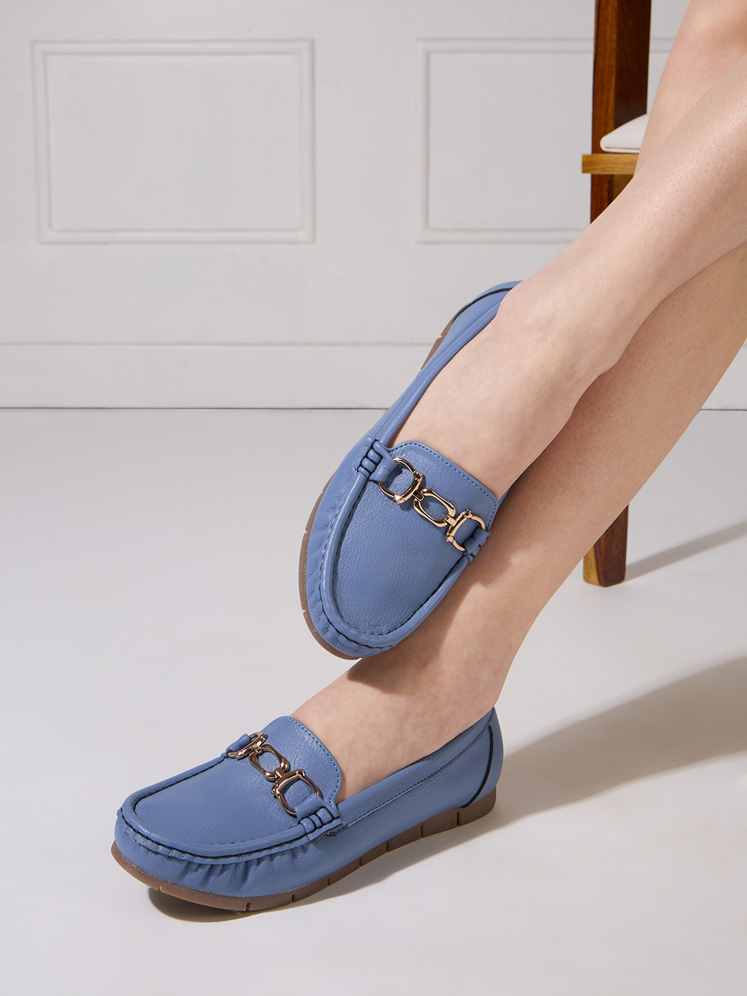 Inc 5 Women Penny Loafers with Buckle