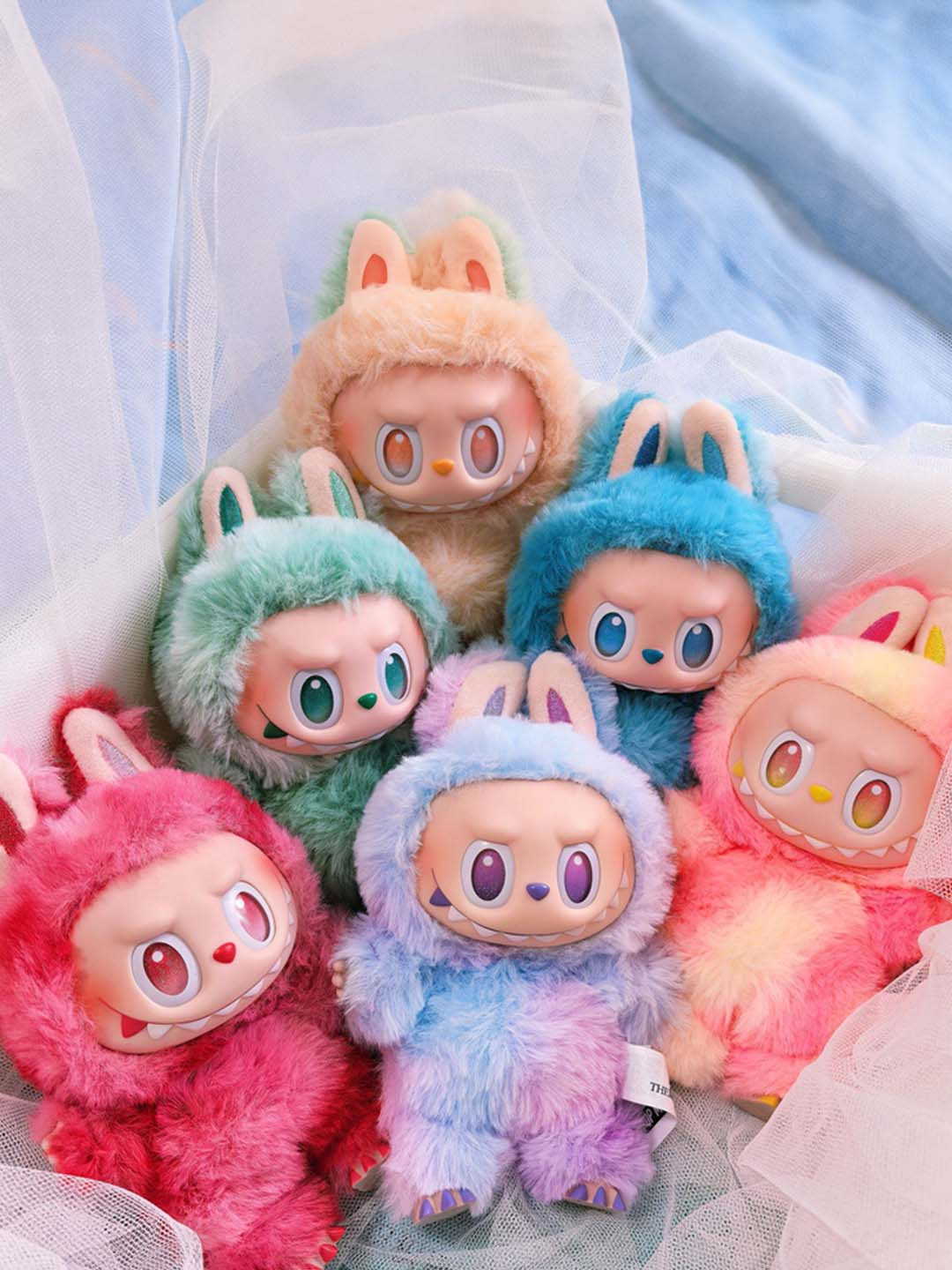 Teddy Daddy Pink Labubu Doll