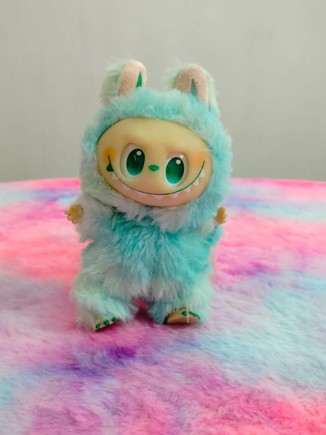 Teddy Daddy Green Labubu Doll