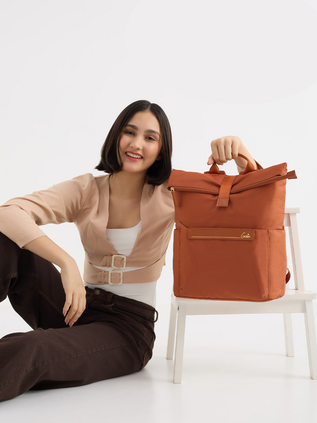 Genie Rogue Women 17 Inch Casual Laptop Backpack