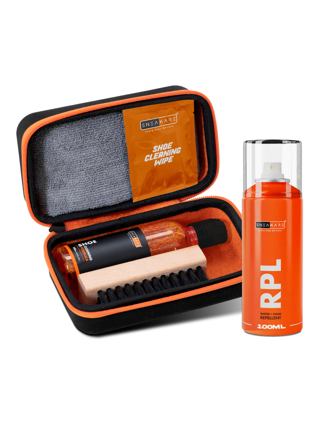 SNEAKARE Shoe Cleaning Kit With RPL Spray -100 ml