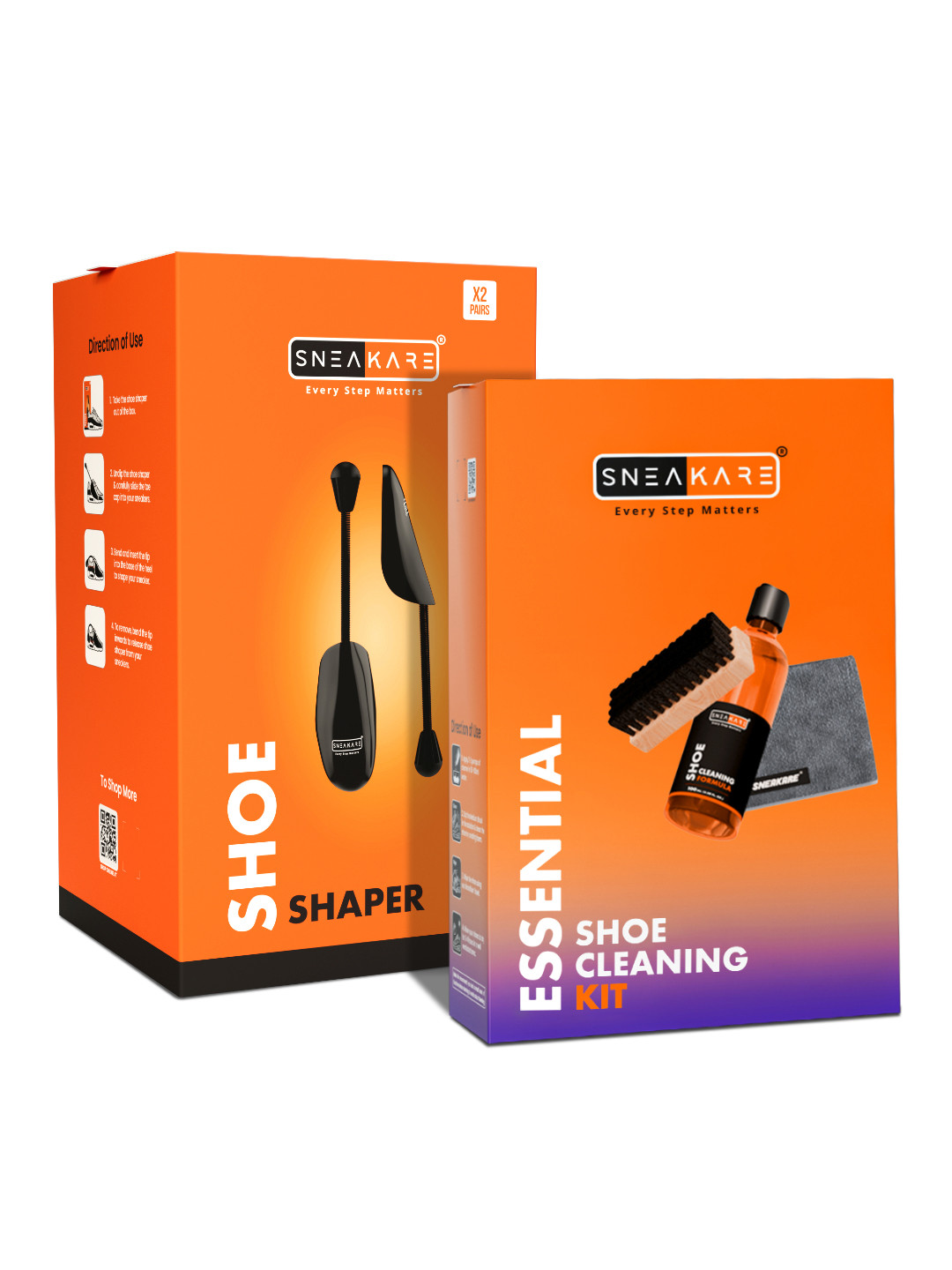 SNEAKARE Shoe Cleaning Kit & Shoe Shaper -100 ml
