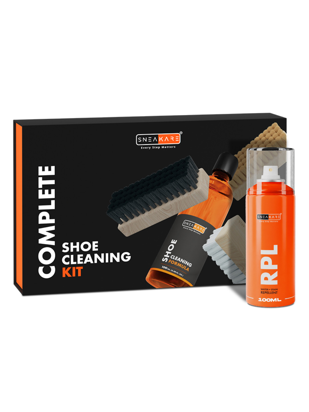 SNEAKARE Shoe Cleaning Kit With RPL Spray-100 ml