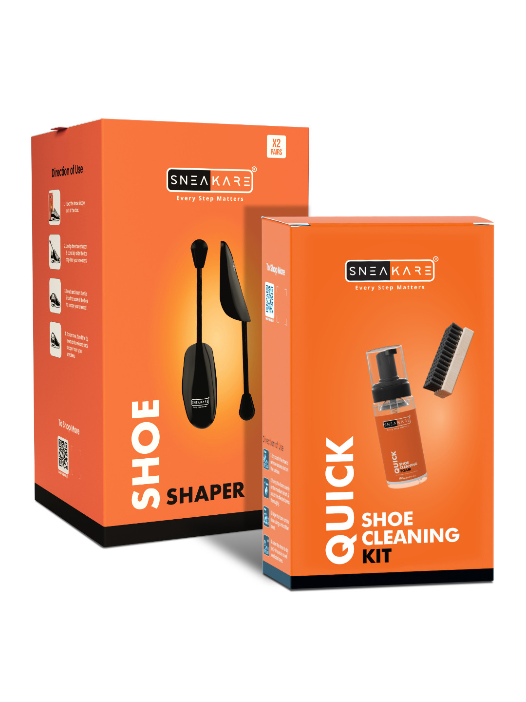 SNEAKARE Shoe Cleaning Kit With Shoe Brush -150 ml