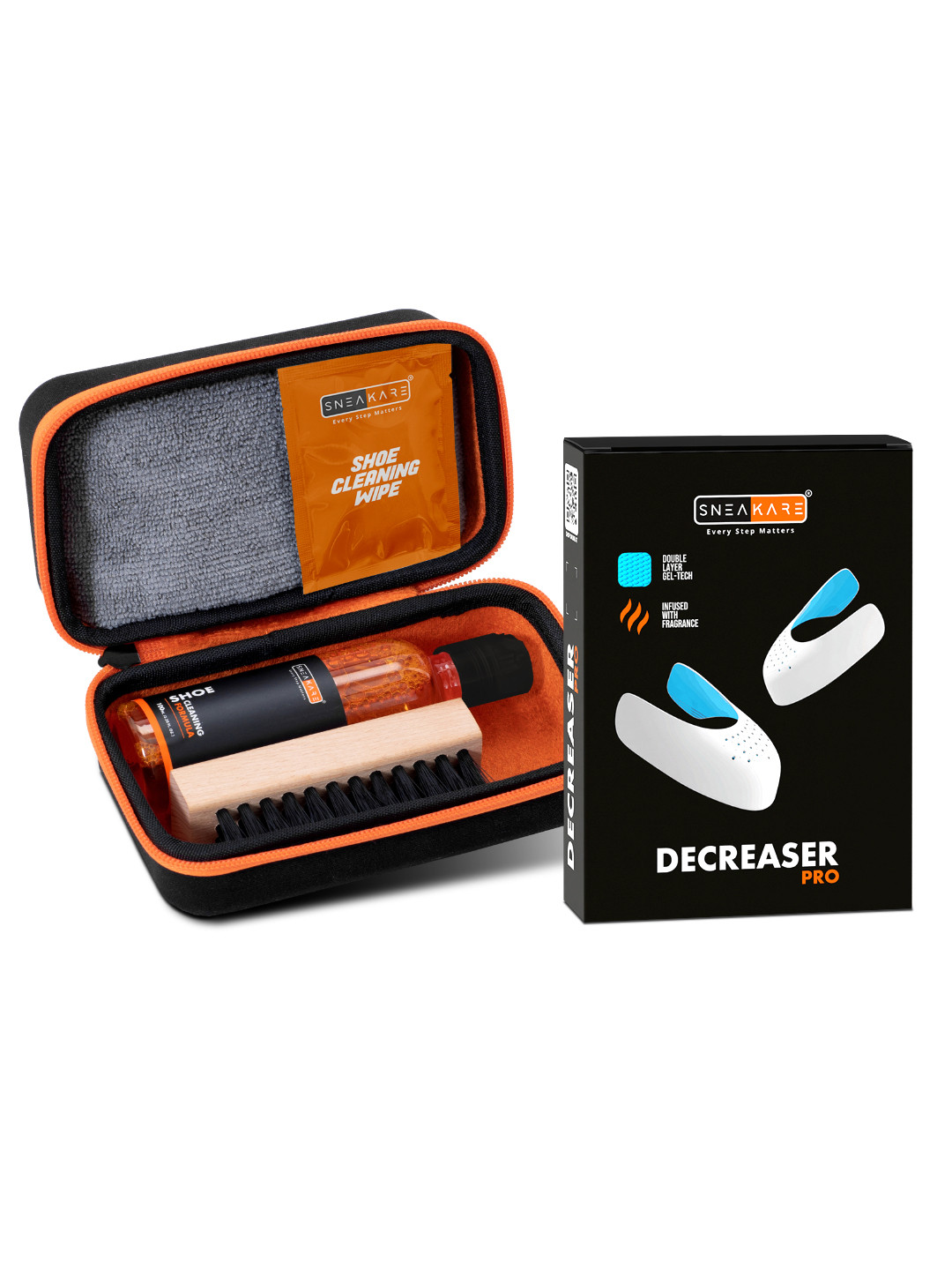 SNEAKARE Shoe Cleaning Kit With Decreaser Pro Large -100ml