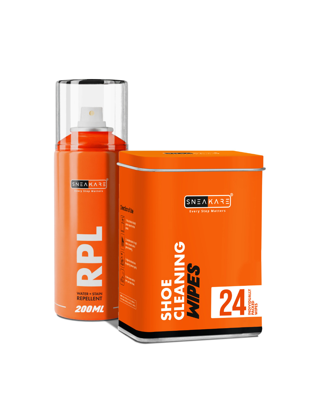 SNEAKARE Shoe Cleaning Kit & Shoe Wipes -200 ml
