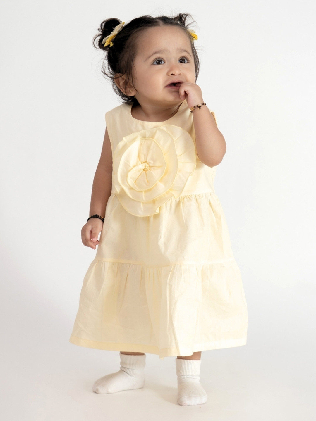 haus & kinder Cotton Baby Girl Rose Frock