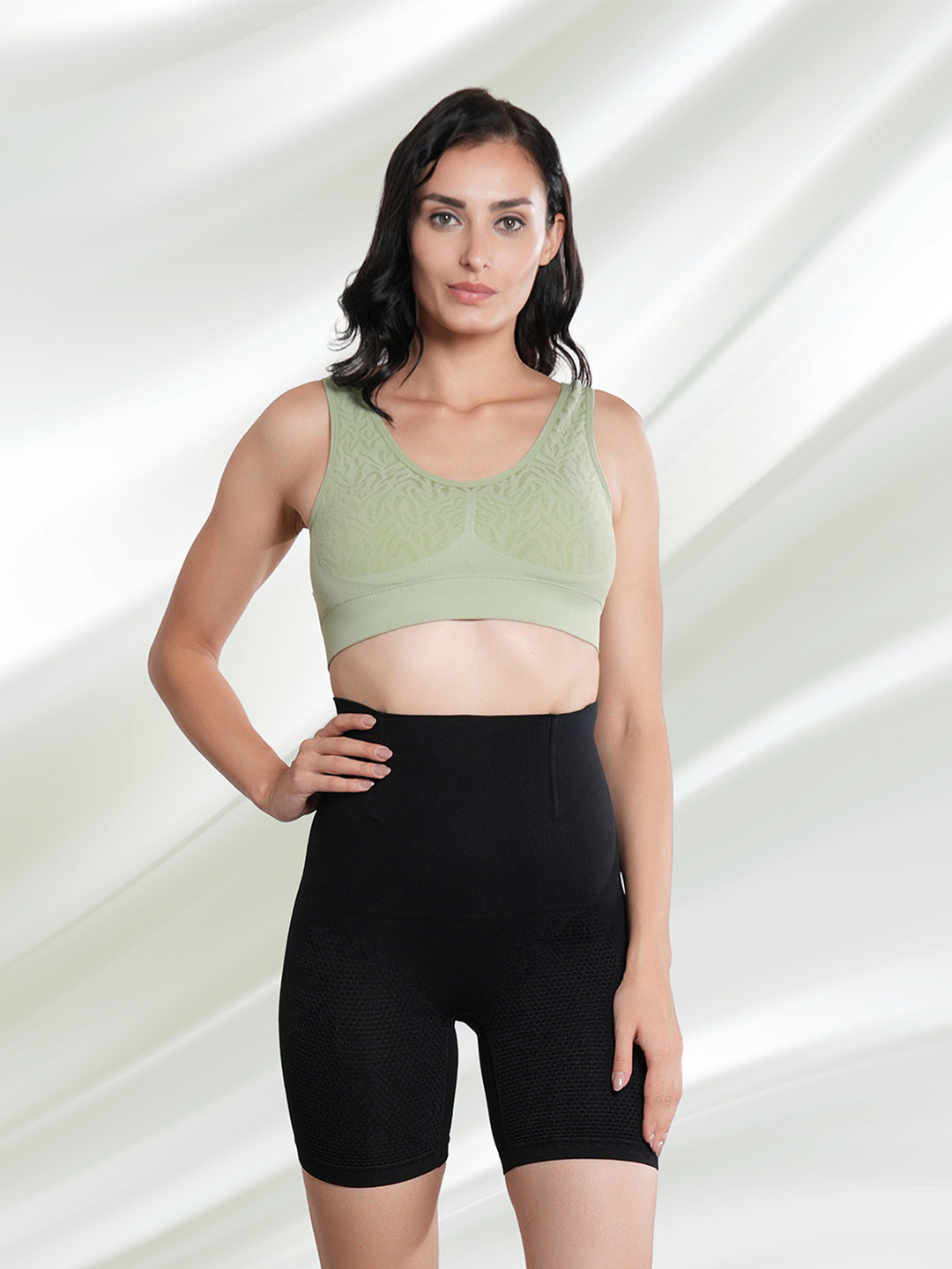 CrossKulture High-Rise Seamless Tummy & Thigh Shapewear