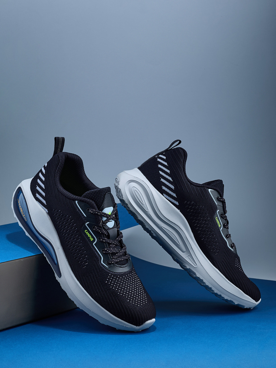 Campus Pivot Gents Men Mesh Running Non-Marking Shoes