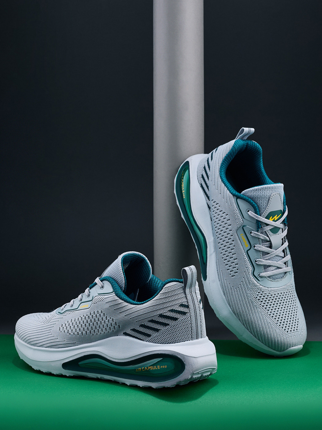 Campus Pivot Gents Men Mesh Lace-Ups Running Non-Marking Shoes