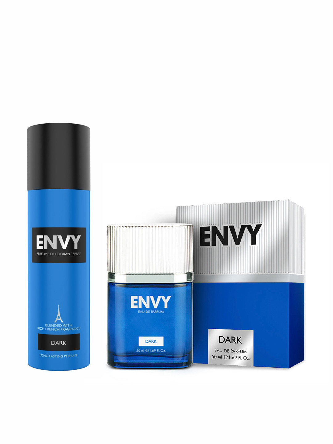 Envy Men Dark Fragrance Combo - Deodorant 115g + Eau De Parfum 50ml