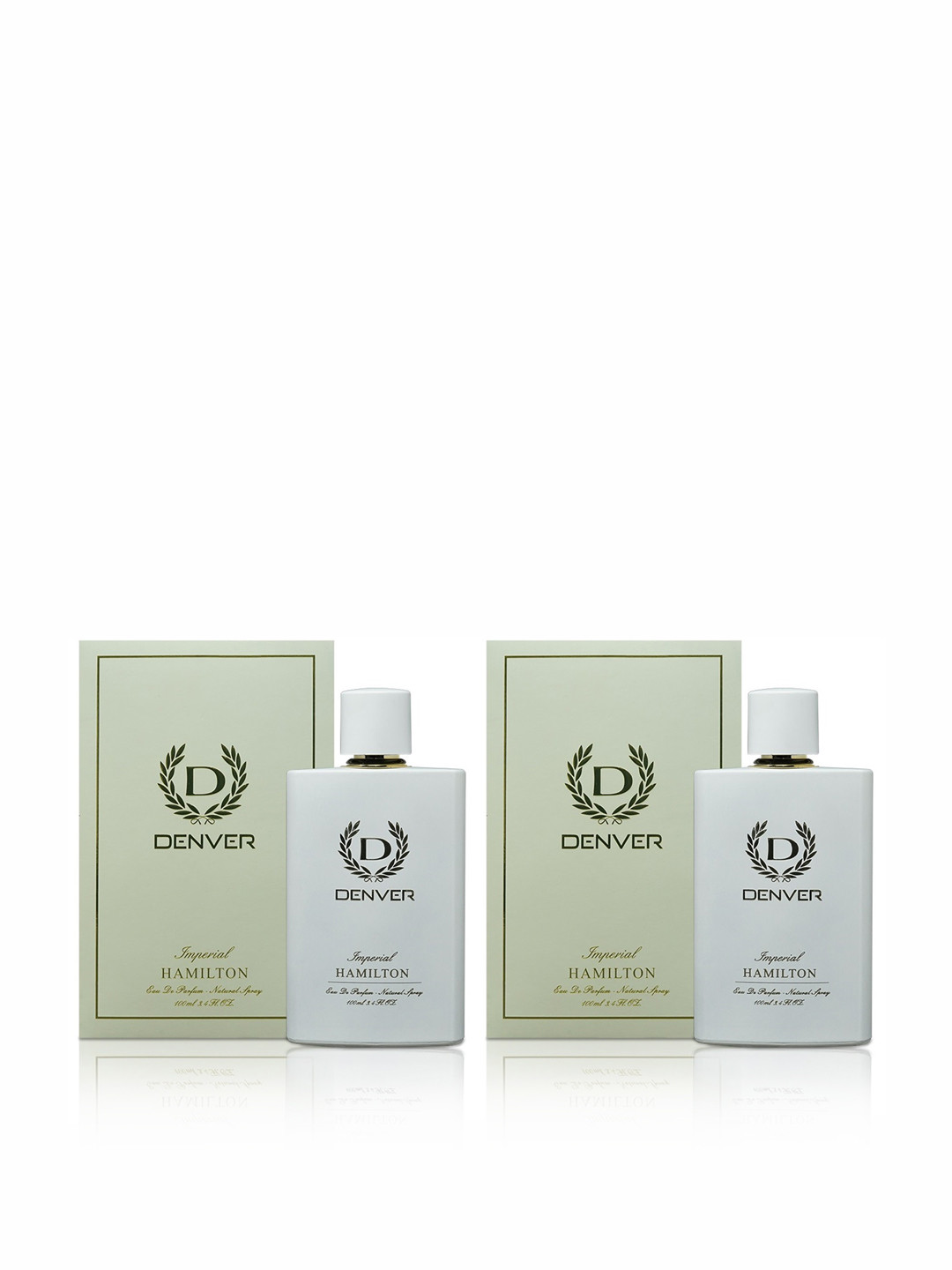 Denver Men Set of 2 Hamilton Imperial Eau De Parfum - 100ml each
