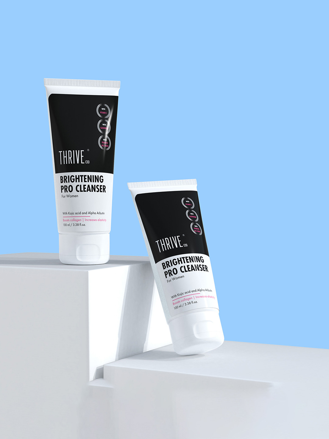 Thriveco Brightening Pro Cleanser With Kojic Acid & Vitamin C - 100 ml