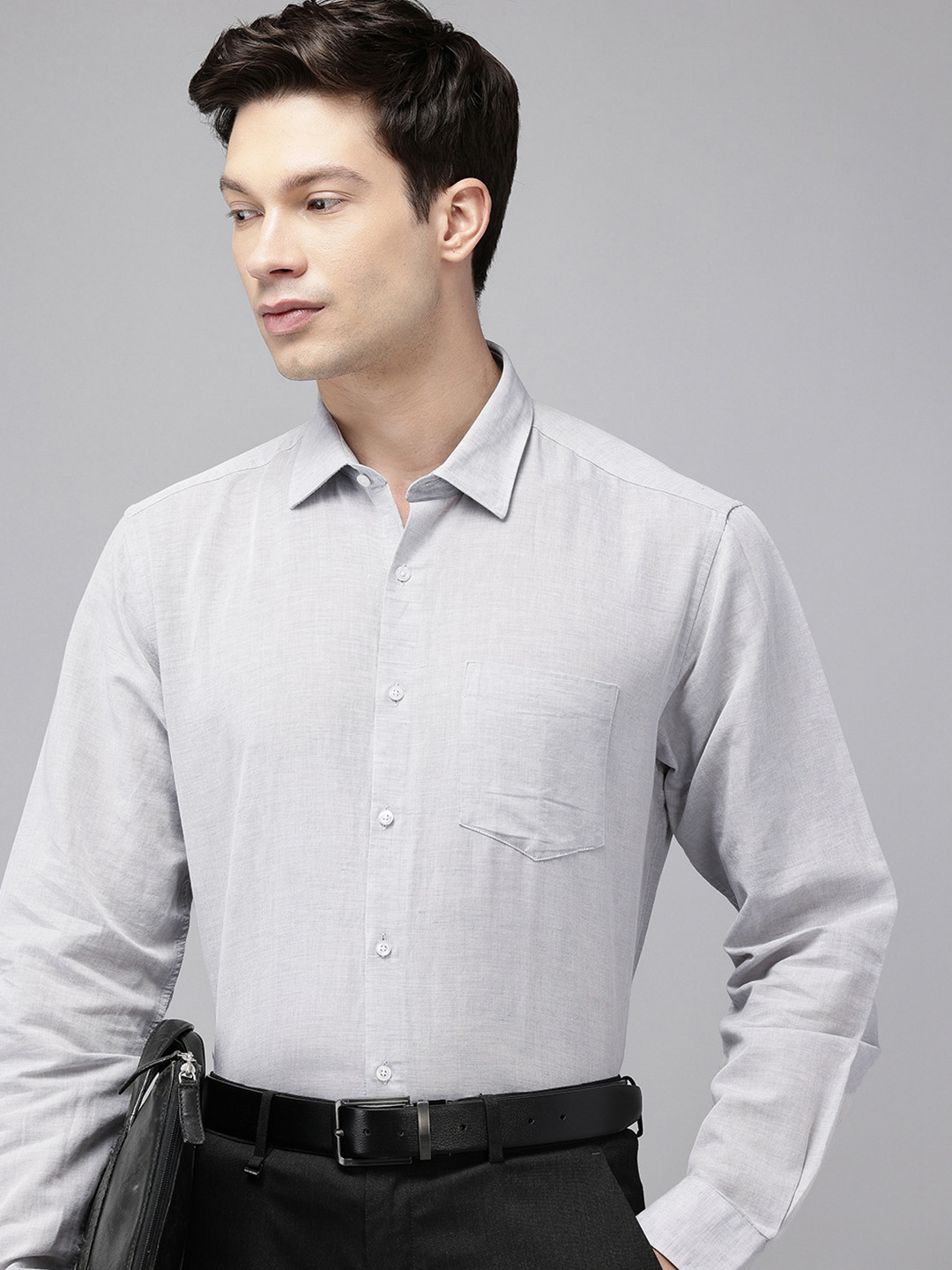 Van Heusen Custom Linen Cotton Formal Shirt