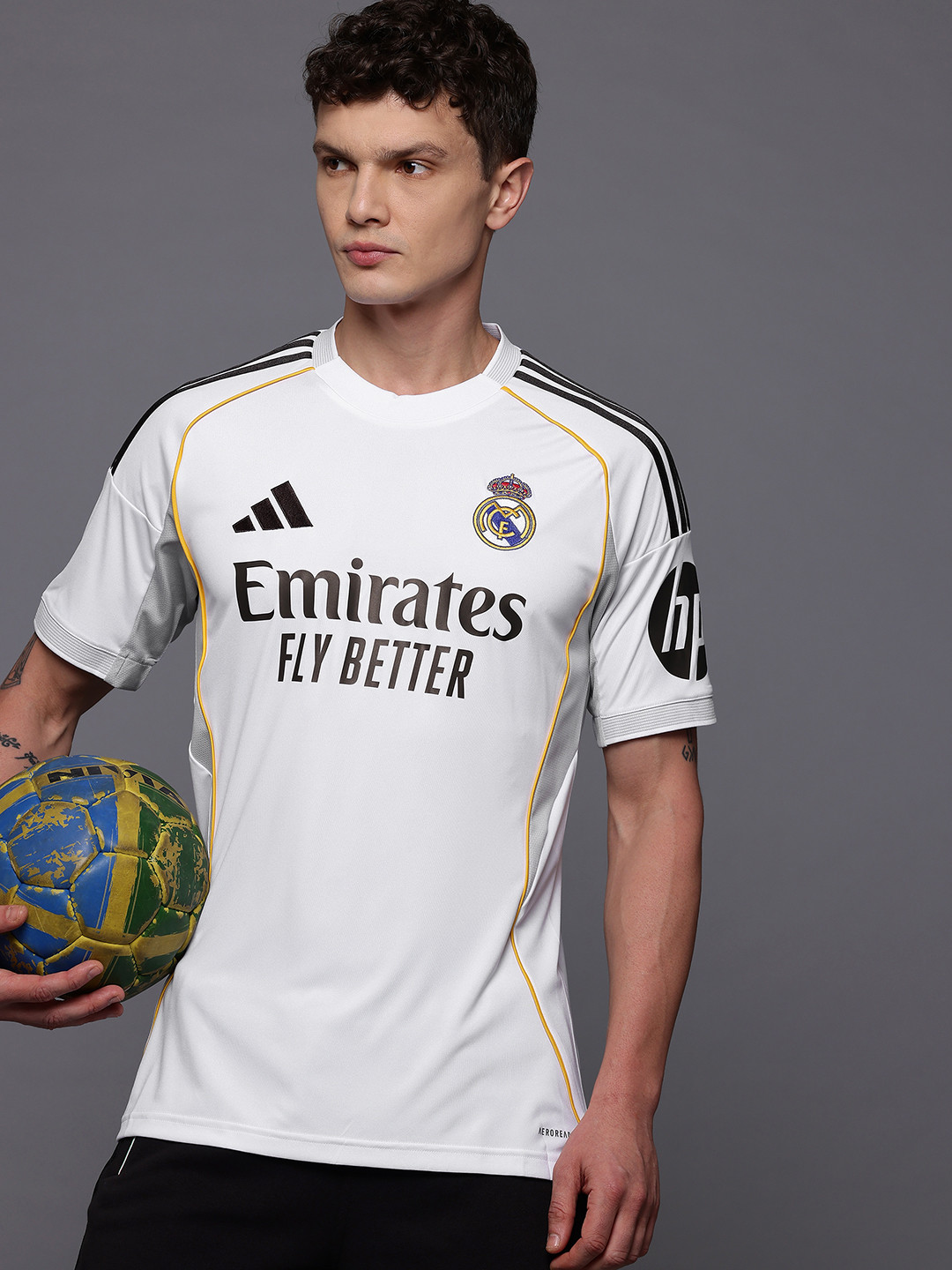 ADIDAS Printed Slim Fit T-shirt