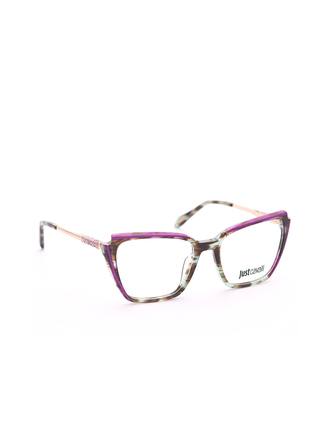 Just Cavalli Women Abstract Full Rim Butterfly Frames