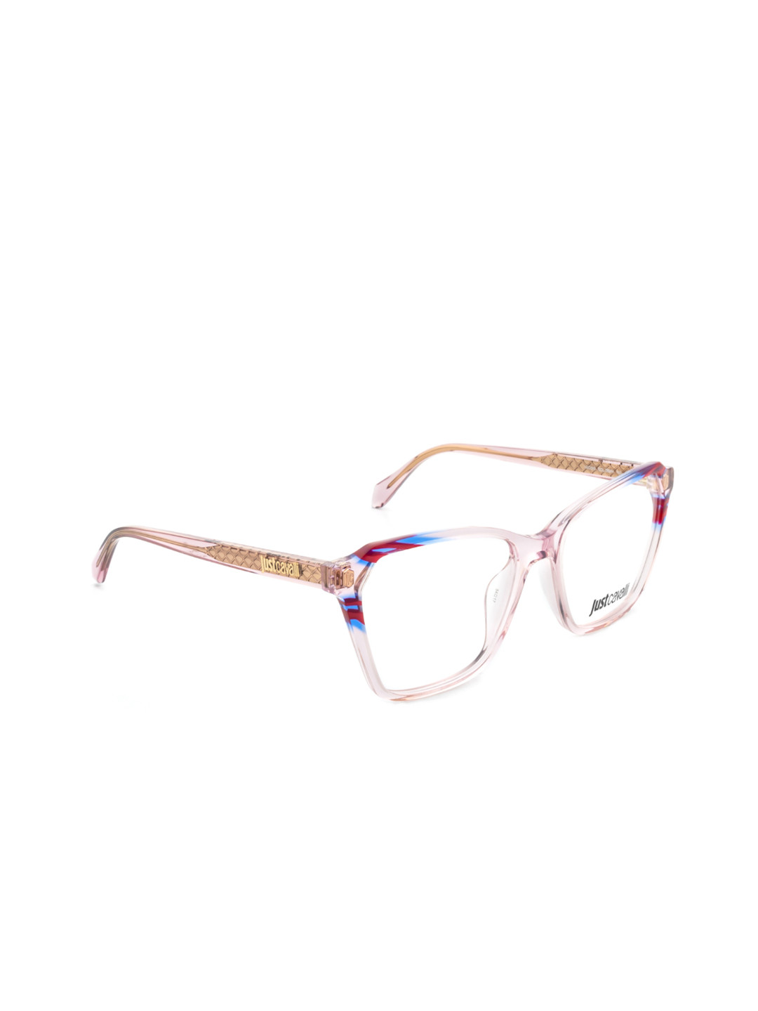 Just Cavalli Women Abstract Full Rim Square Frames