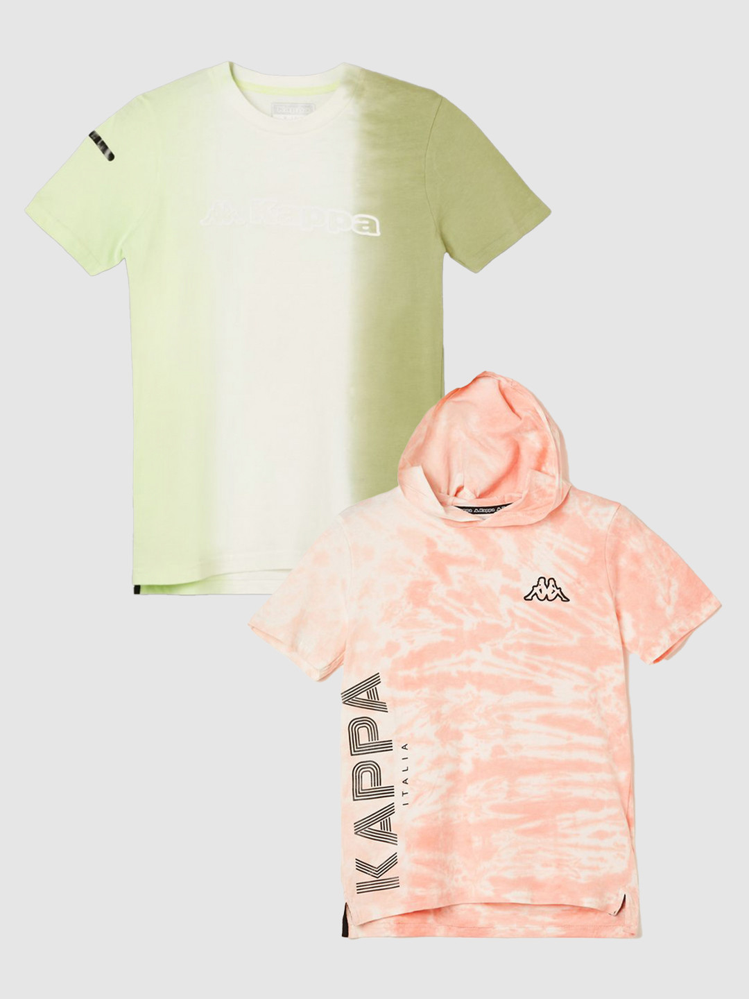 Kappa Boys Pack of 2 Printed T-shirts