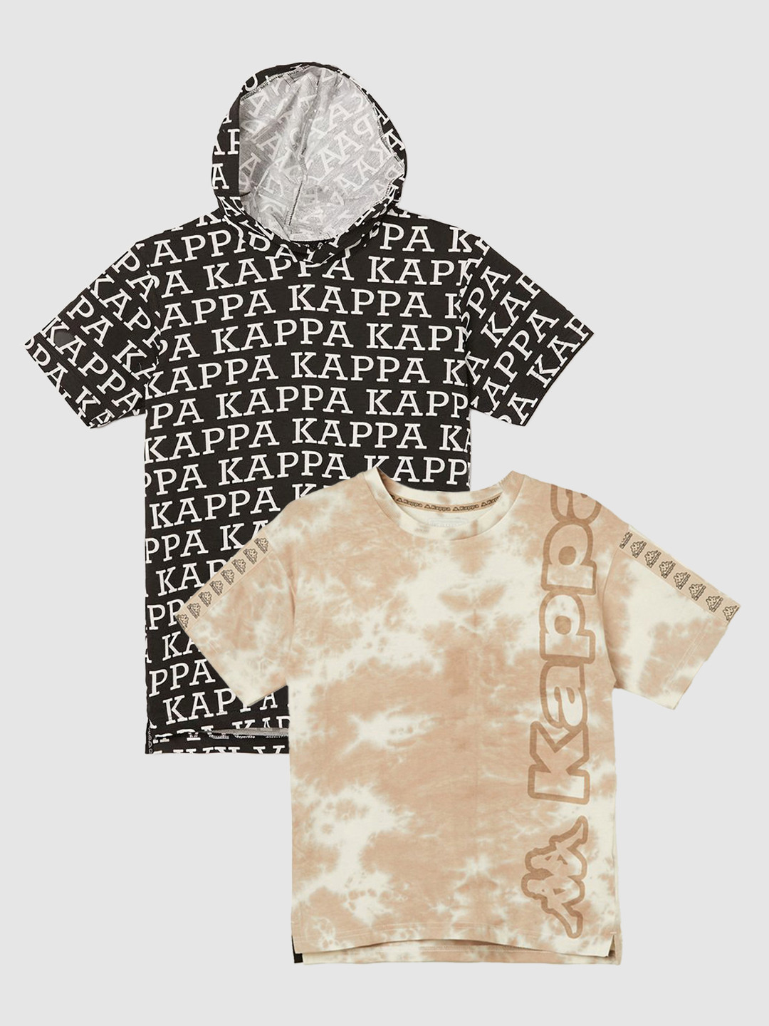 Kappa Boys Pack of 2 Printed T-shirts