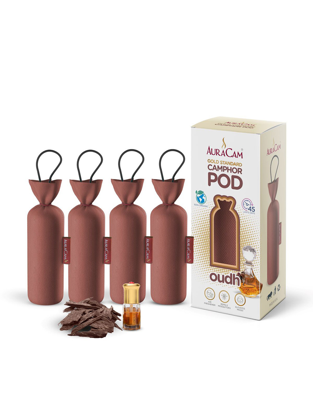 AuraCam Set of 4 Gold Standard Camphor