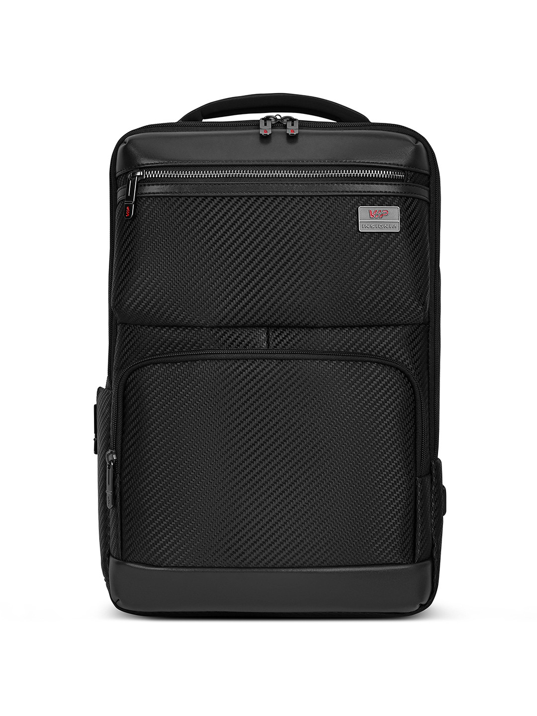 VIP Unisex Urban Black 17 Inch Laptop Backpack  - 20 L