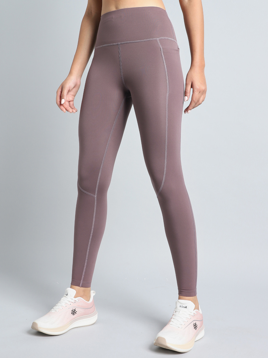 CULT Women Pink Train Day Essential COMFlex Tights