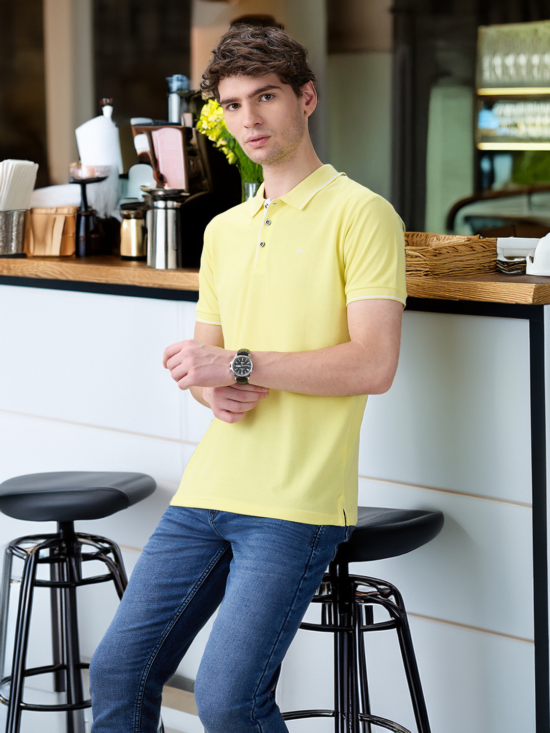 Status Quo Short Sleeves Polo Collar T-shirt