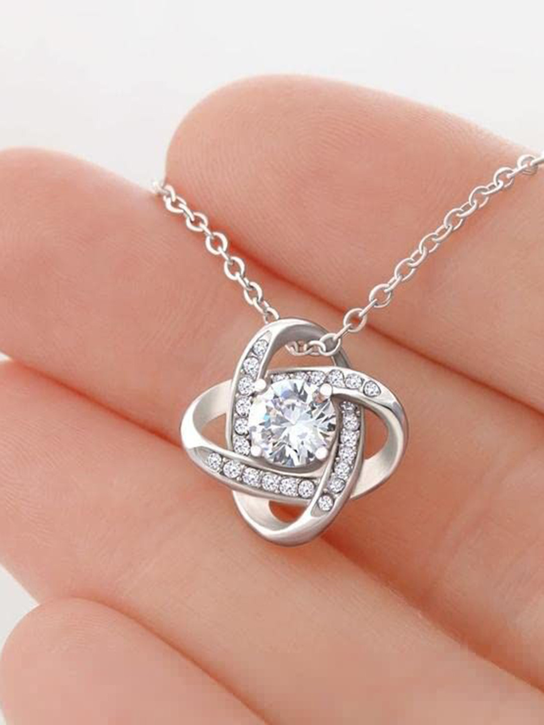 Sterling Silver Unique Gift For Sister's Birthday from Brother Female- | Necklace to Gift Women & G