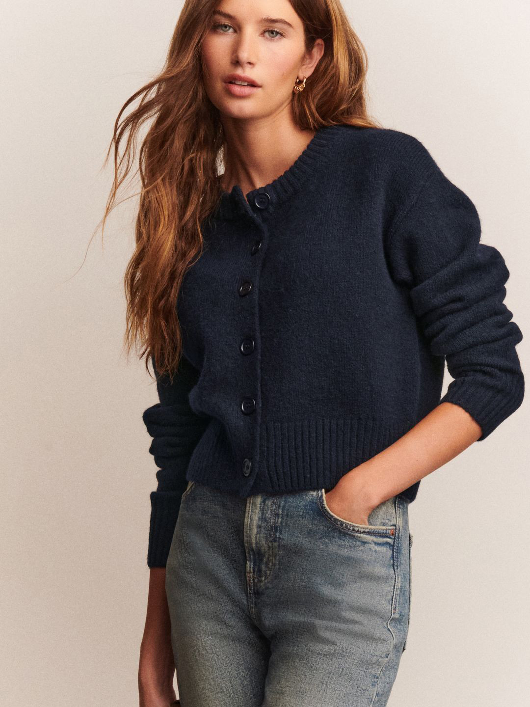 NEXT Women Crew Neck Cardigan