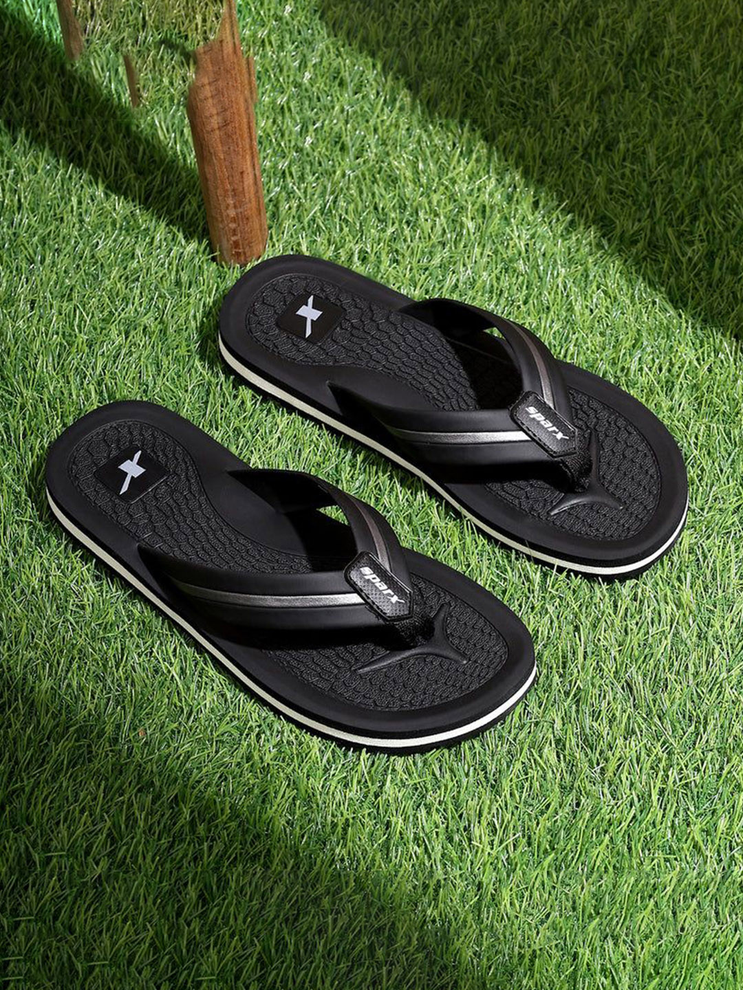 Sparx Men Rubber Thong Flip-Flops