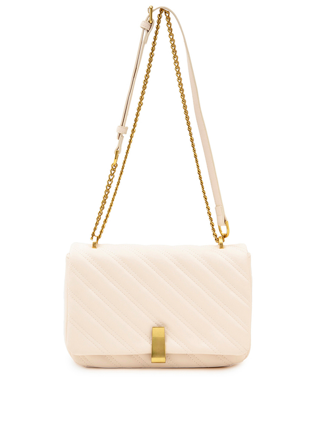 MIRAGGIO Inez Solid Sling Bag With Adjustable Crossbody Strap