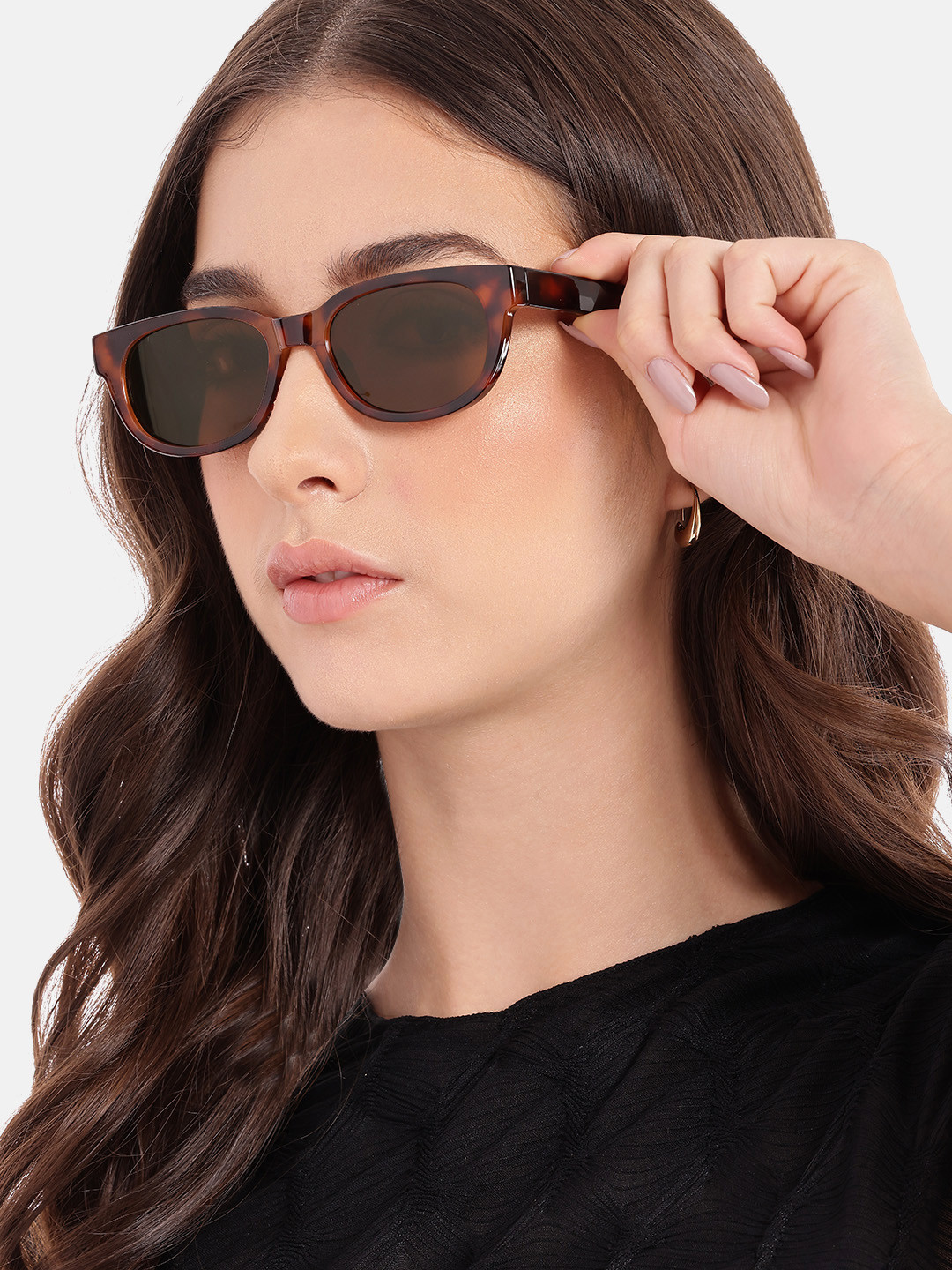 MANGO Women Oval Sunglasses 17942538-32