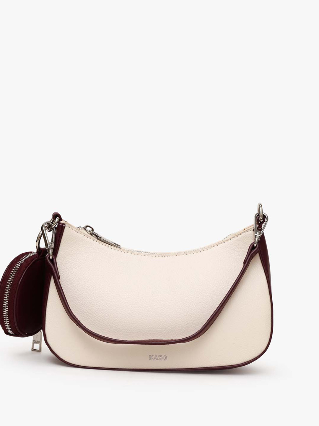 Kazo Half Moon One Handle Non-Detachable Sling Strap Shoulder Bag