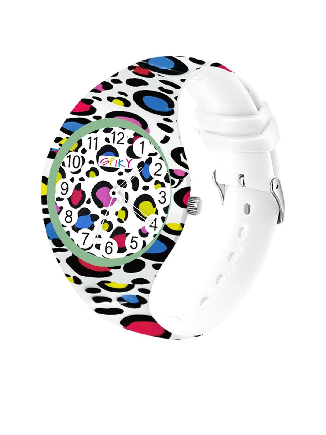 Spiky Kids Round Dial & Straps Analogue Watch SPKEVA38_C4_TGR