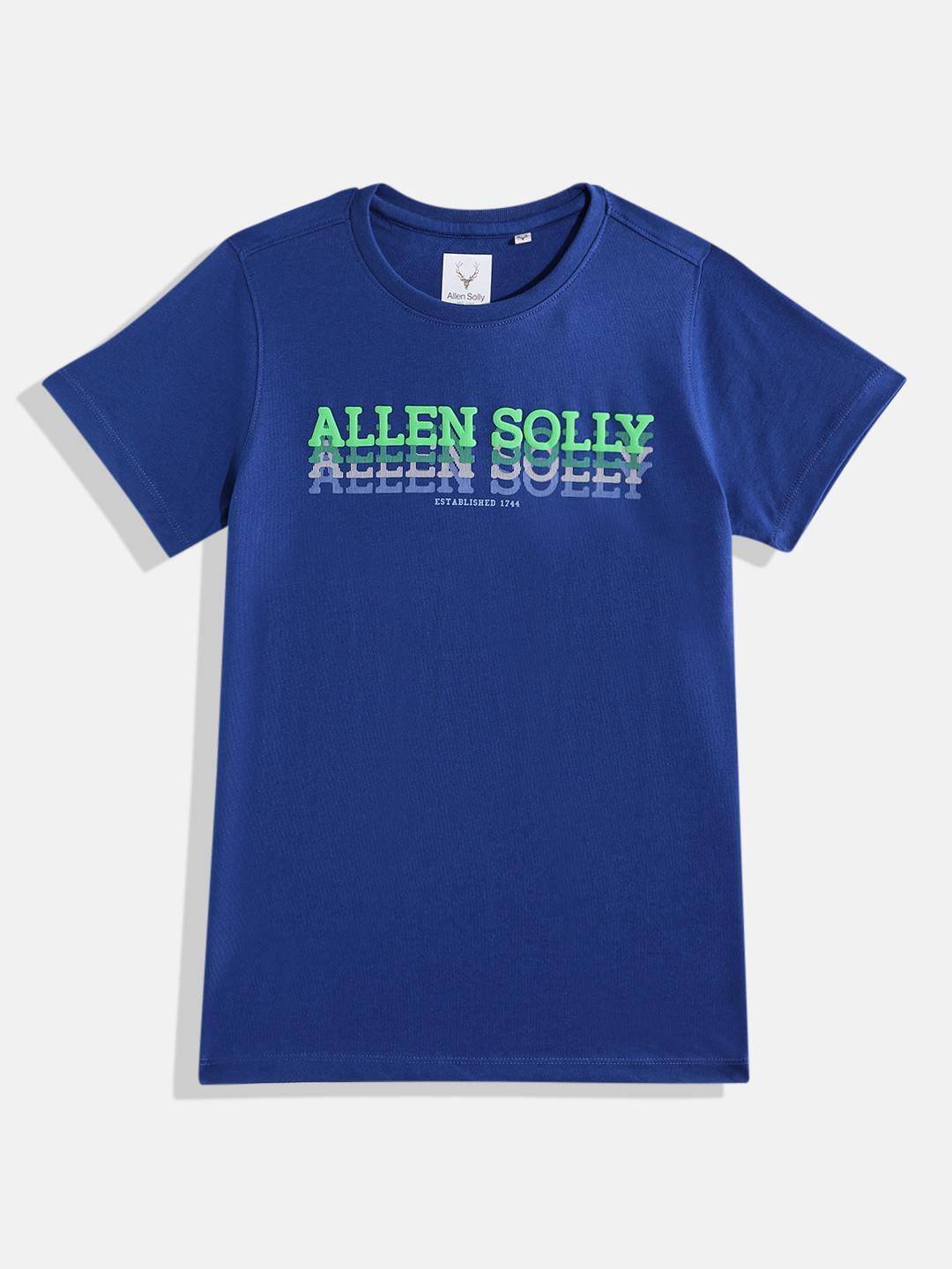 Allen Solly Junior Boys Printed Pure Cotton T-shirt