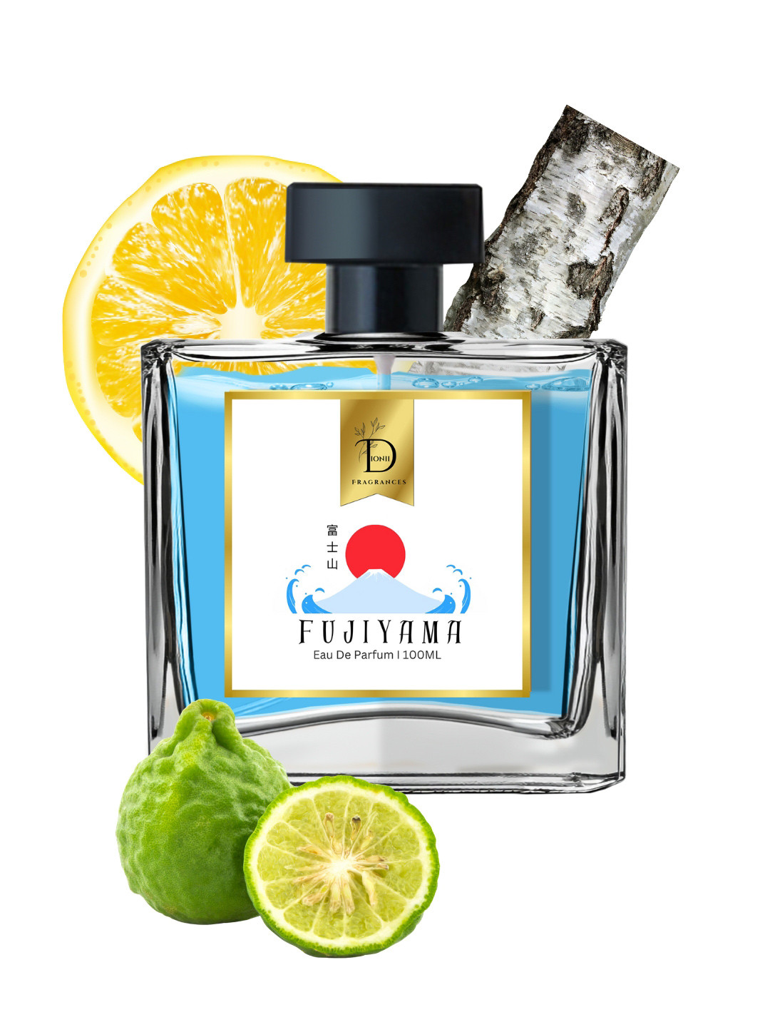 DIONII Men Fujiyama Long Lasting Eau De Parfum - 100 ml