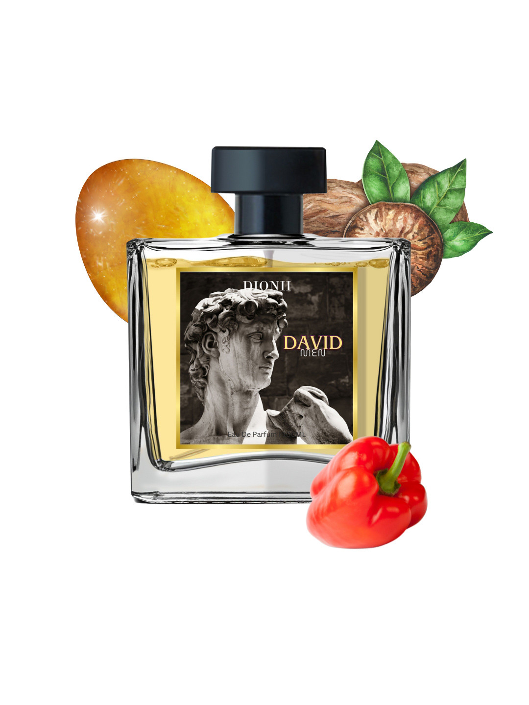 DIONII Men David Long Lasting Eau De Parfum - 100 ml