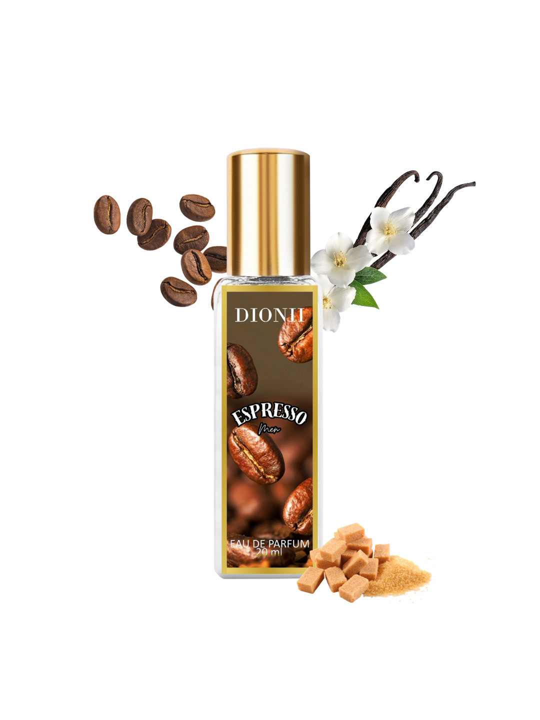 DIONII Men Espresso Long Lasting Eau De Parfum - 20 ml