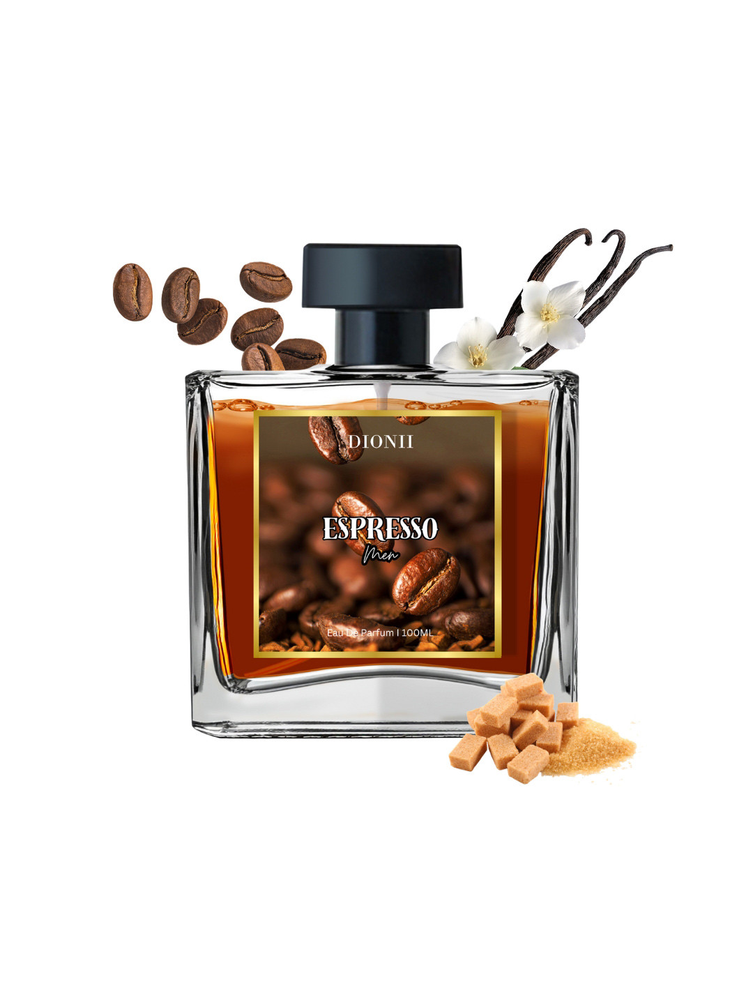 DIONII Men Espresso Long Lasting Eau De Parfum - 100 ml