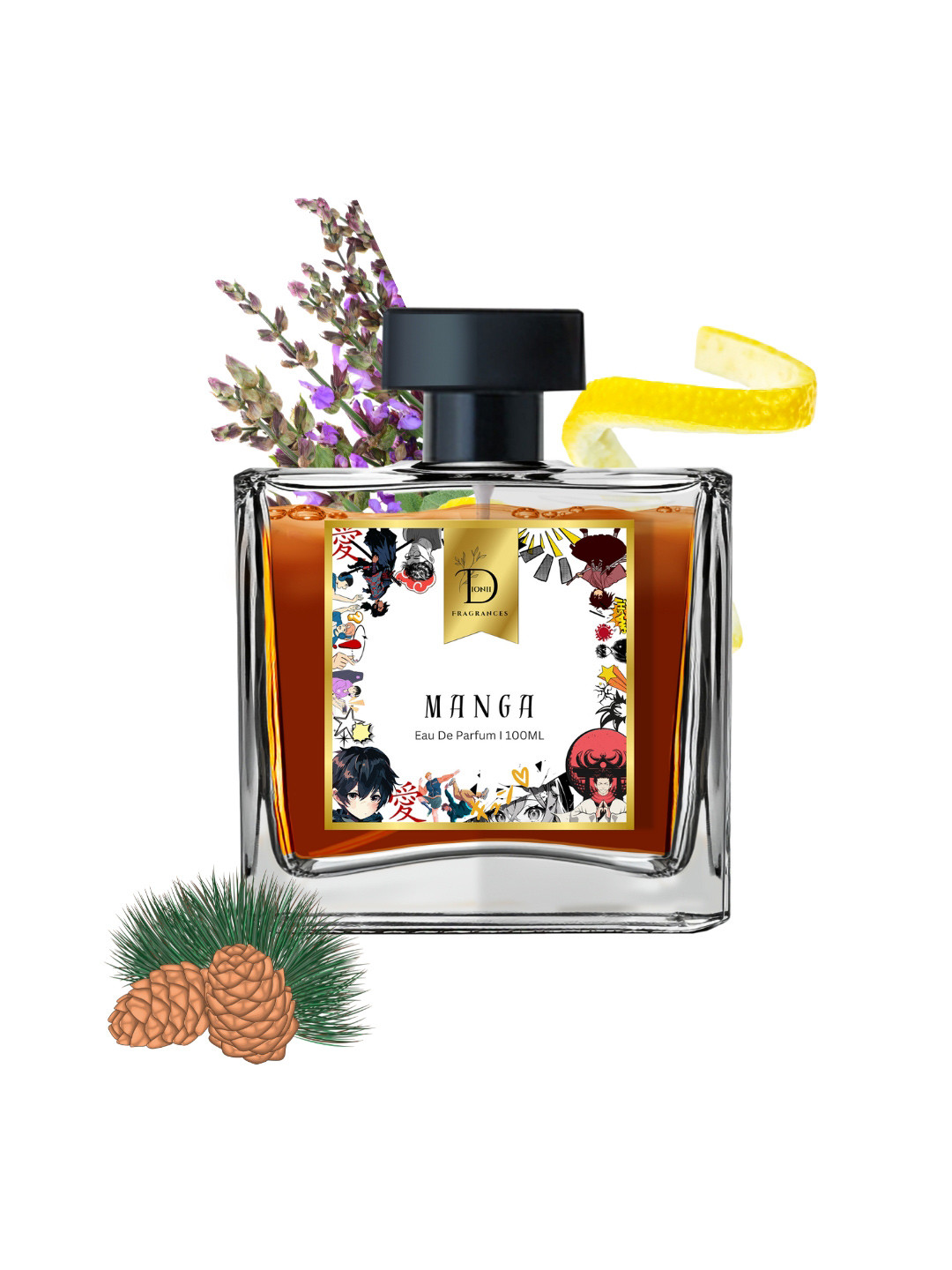 DIONII Men Manga Long Lasting Eau De Parfum - 20 ml