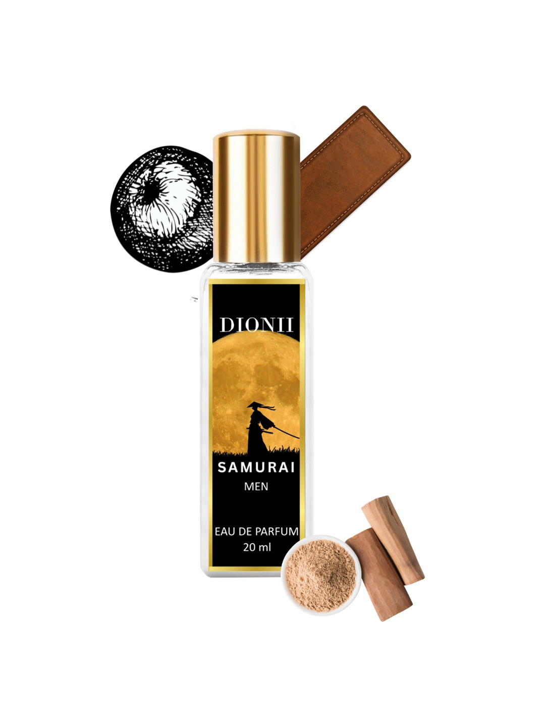 DIONII Men Samurai Long Lasting Eau De Parfum - 20 ml
