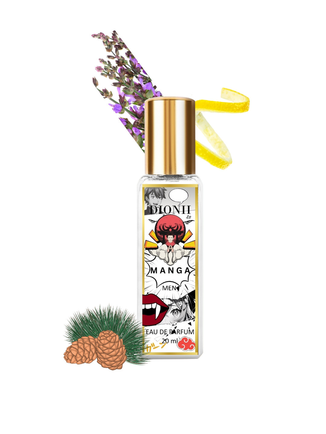 DIONII Men Manga Long Lasting Eau De Parfum - 100 ml