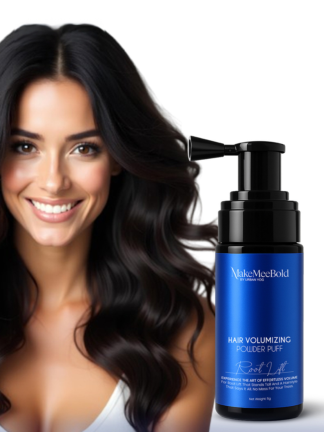 MAKEMEEBOLD Hair Volumizing Powder Puff Instant Root Lift - 5 g