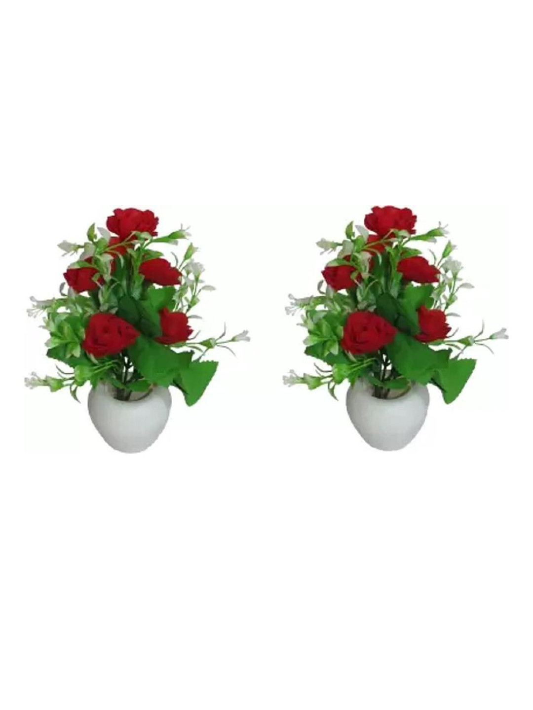 YASH ENTERPRISES Artificial Flower Plant with Pot - 15 cm