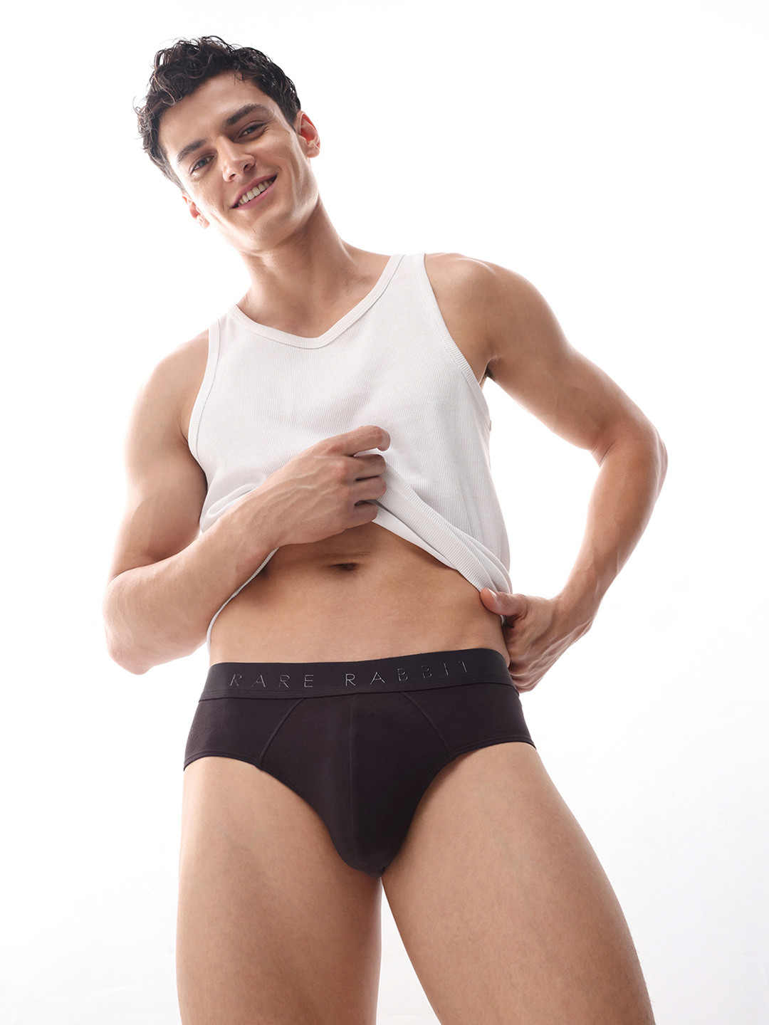 RARE RABBIT Hither Primary Basic Brief HITHER PRIMARY MAROON