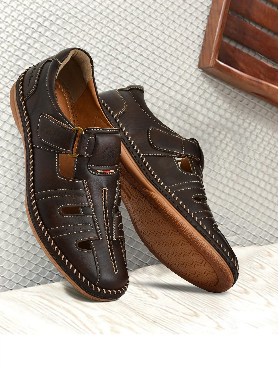 Big Boon Men Fisherman Roman Sandals