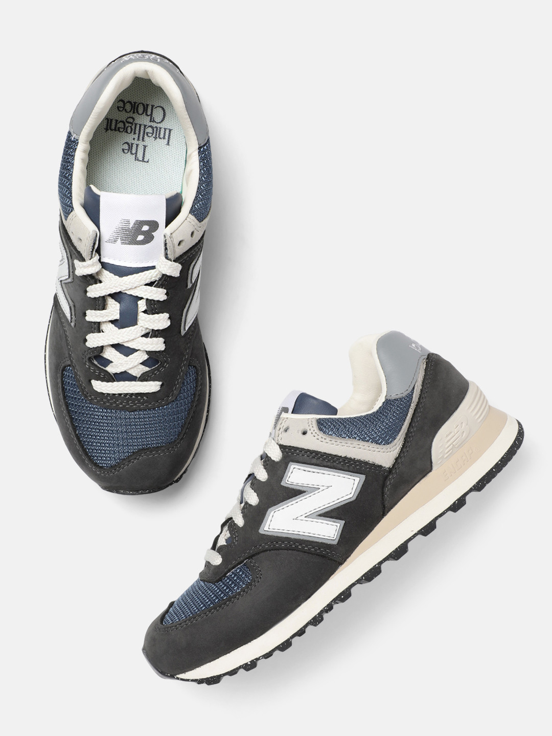 New Balance Men 574 Suede Sneakers