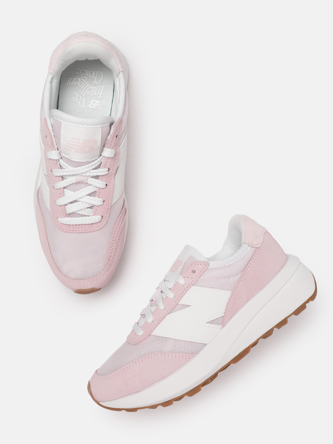 New Balance Men 370 Suede Sneakers