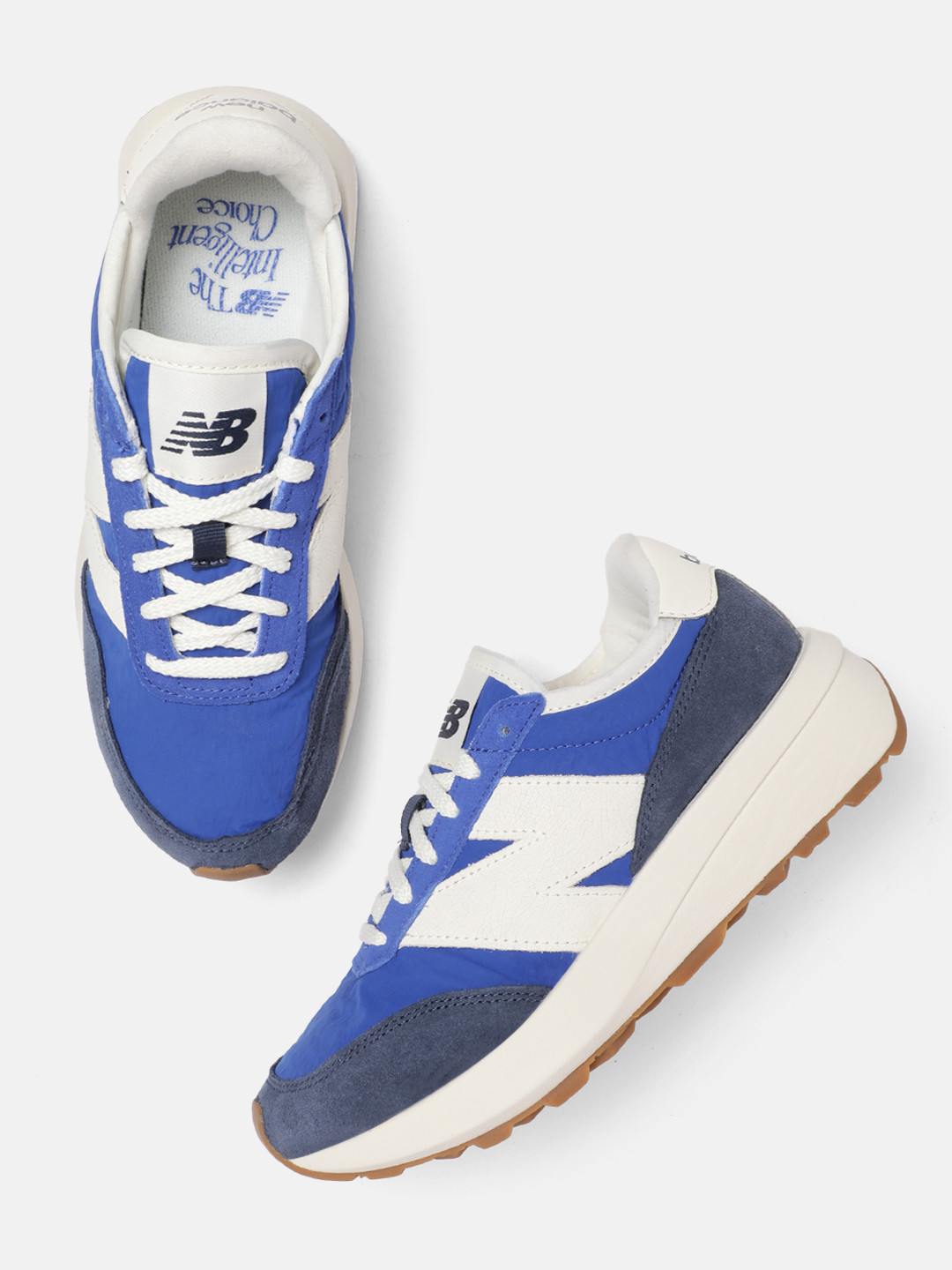 New Balance Men 370 Suede Sneakers